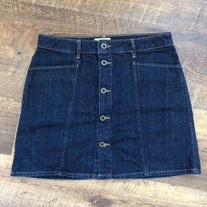 Jack Wills - Dark Denim Skirt